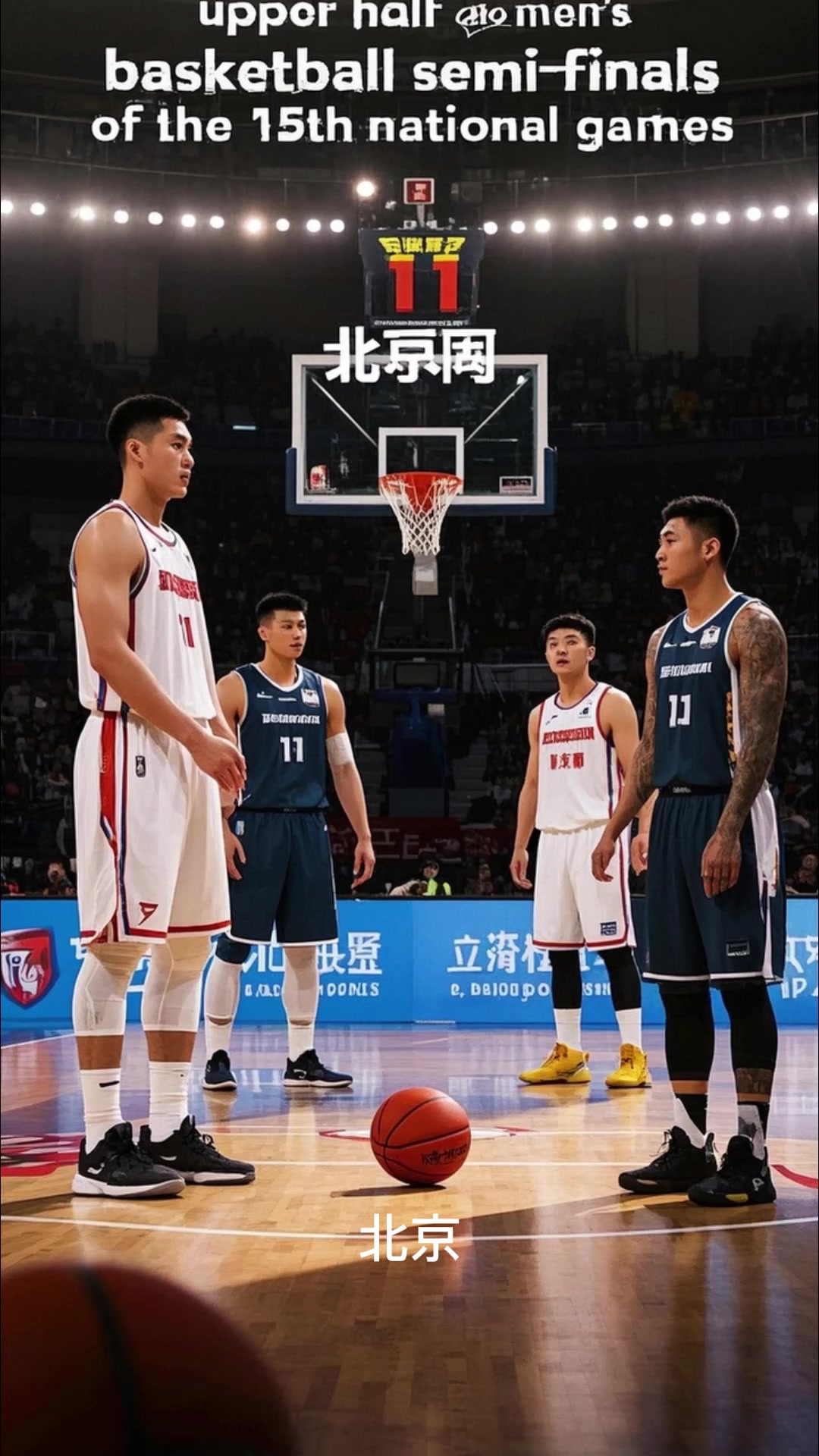 广东队横扫北京队，王哲林带队取胜